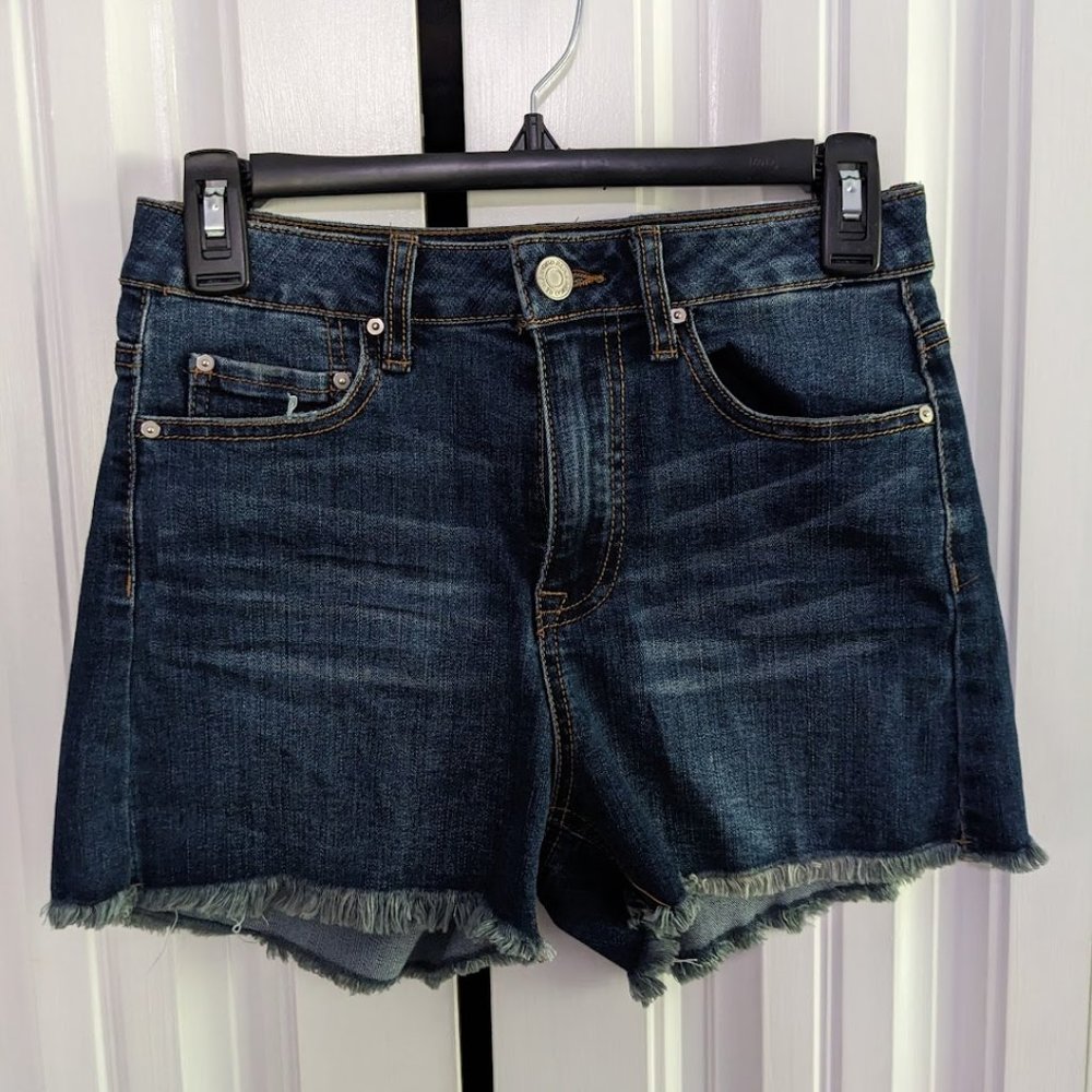 Indigo Rein Dark Wash Jean Shorts Juniors Size 5